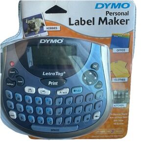 Dymo Letratag Personal Label Maker LT-100T Printer w/Refill US-1733011 NEW SEALD
